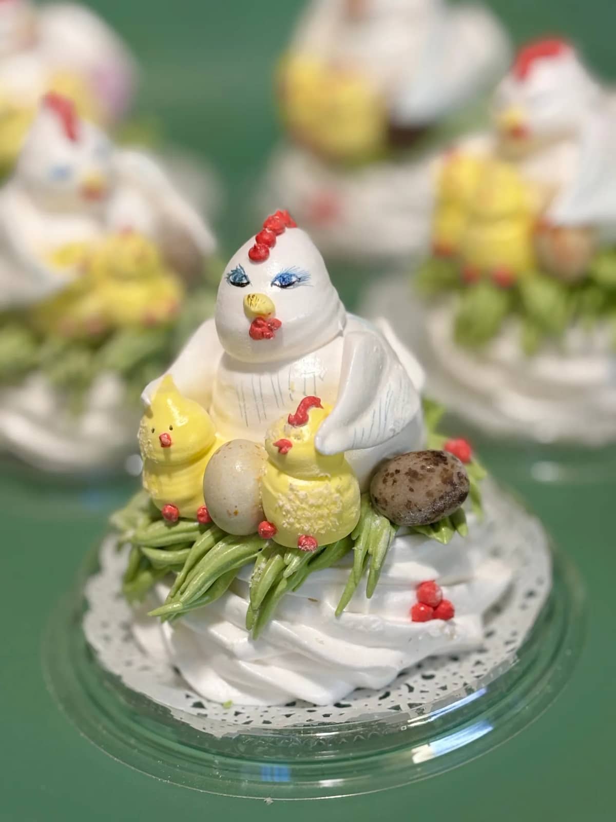 Курочки (мама и дети)