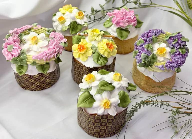 Кулич с изюмом, 450 г