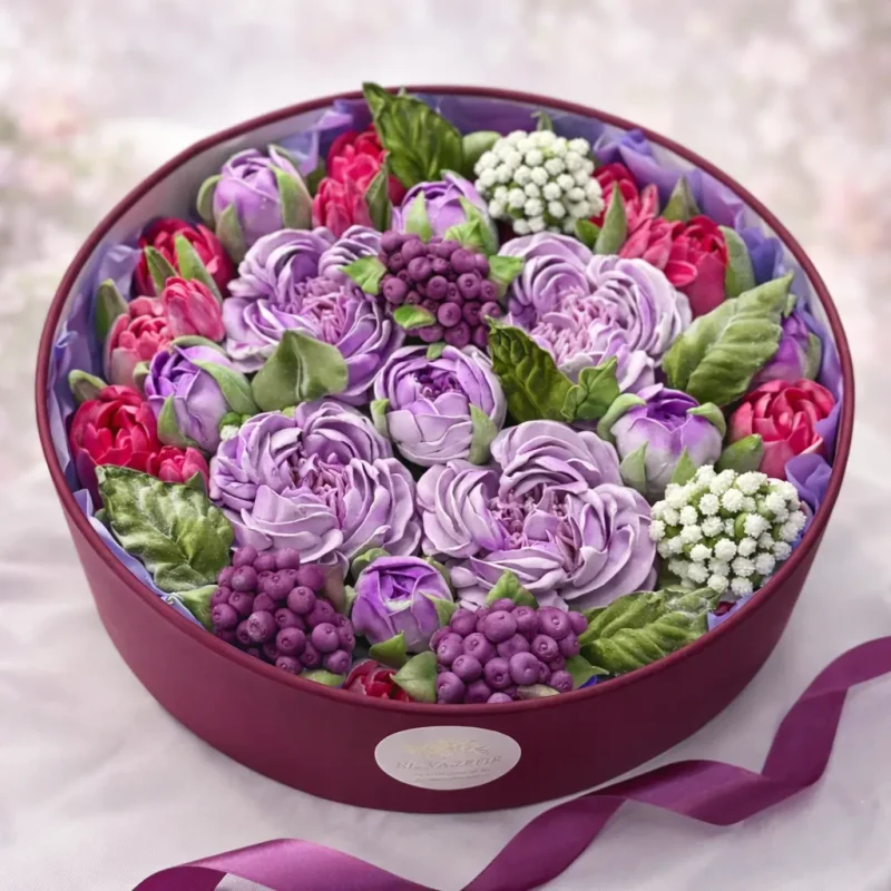 Букет в коробке (30 см)