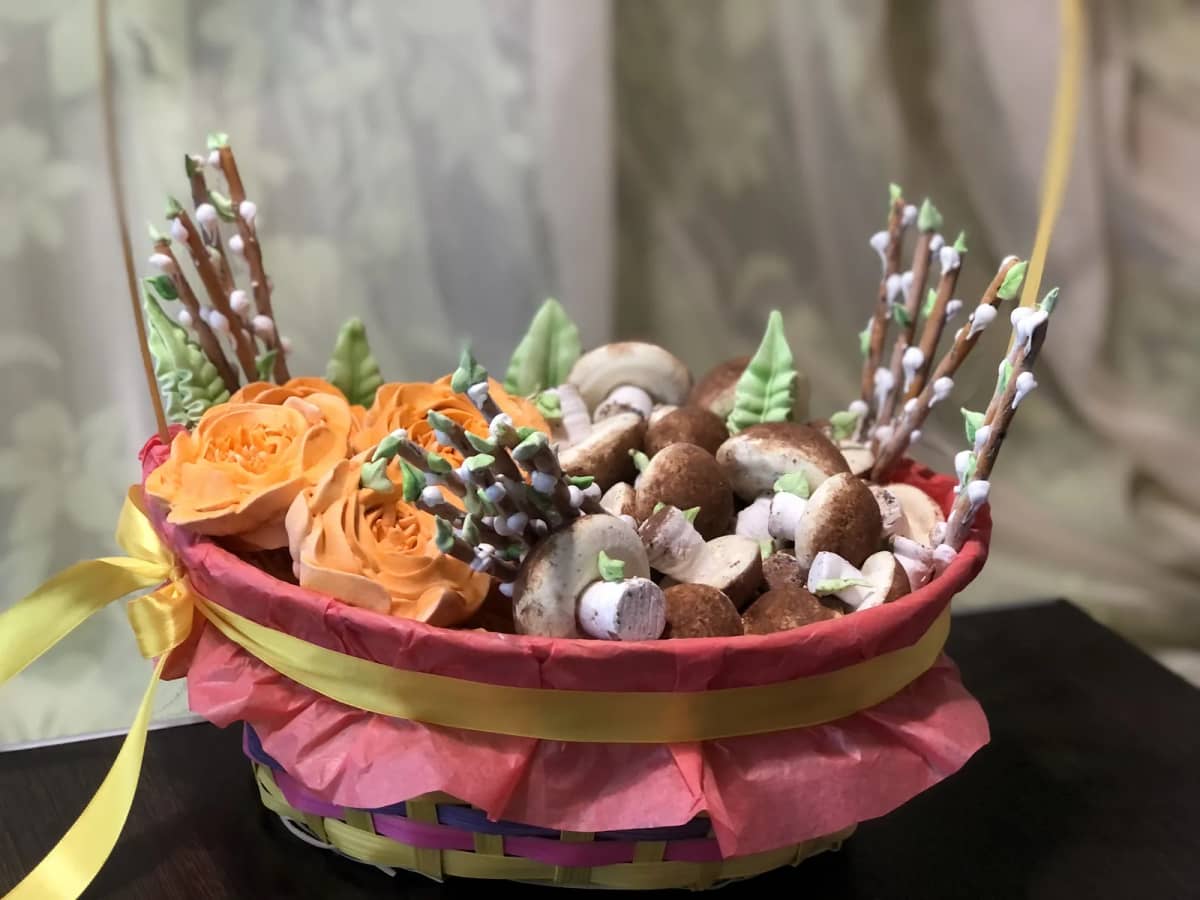 Корзина с дарами Севера