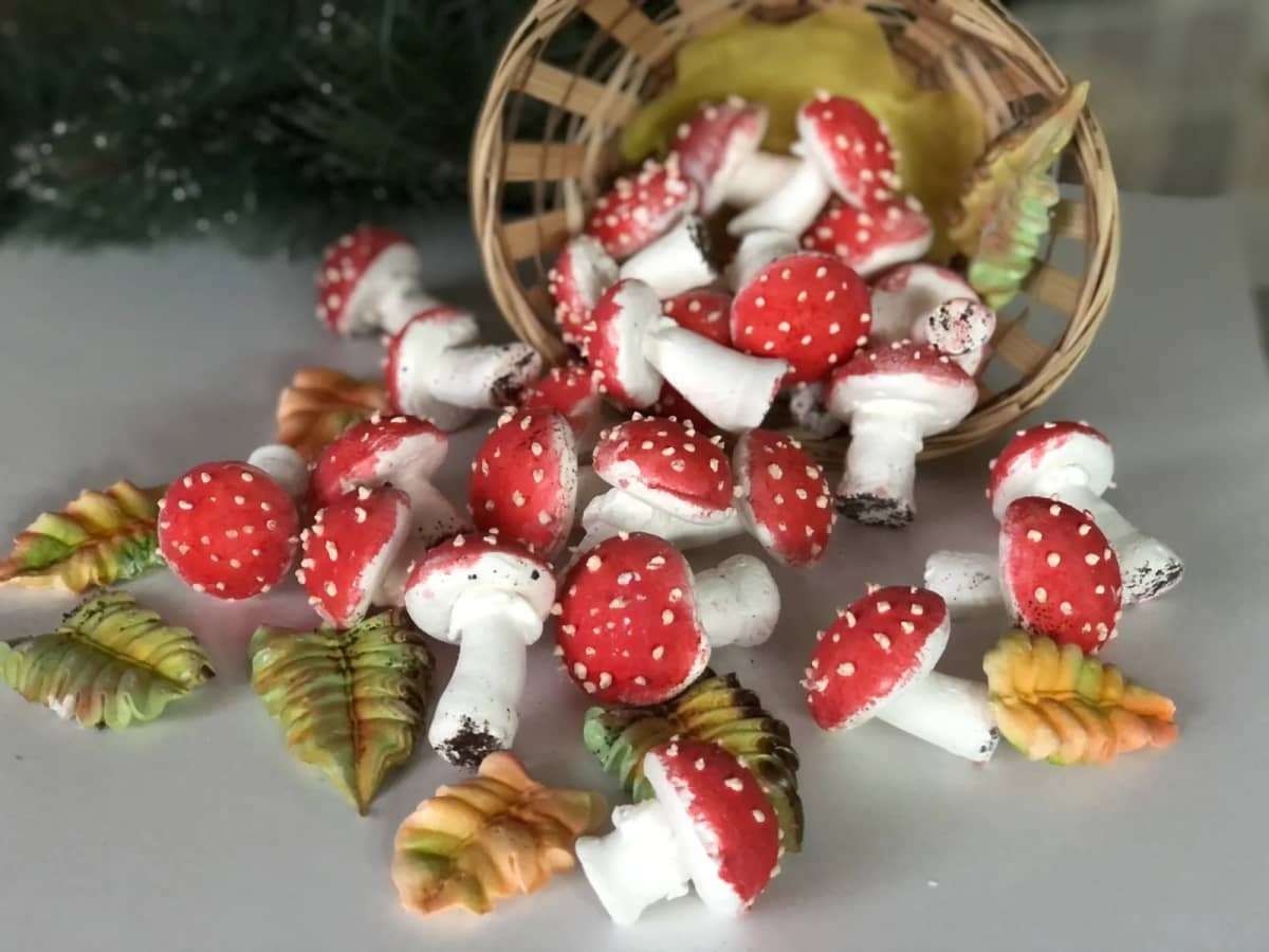 Зефир «Грибы мухоморы»