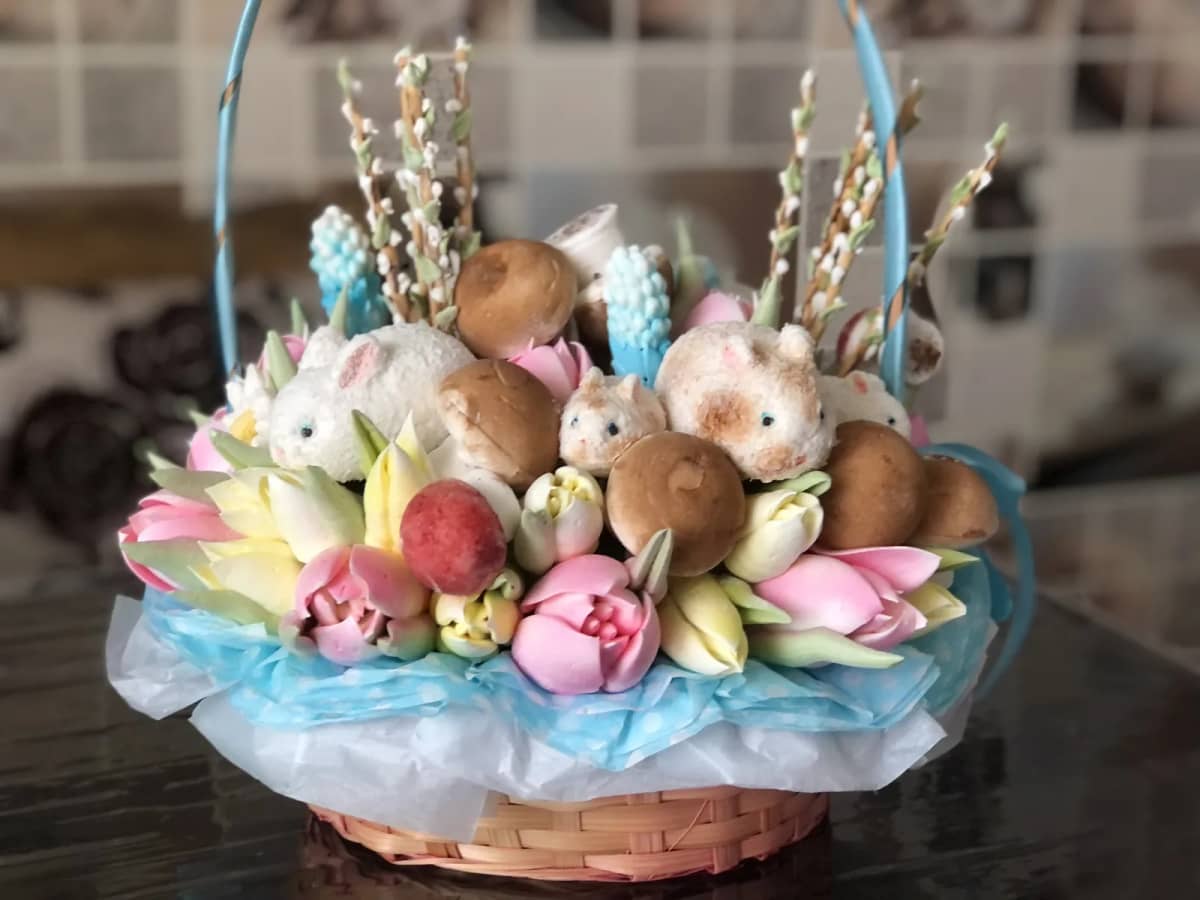 Корзина для девочки